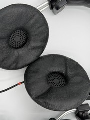 Fostex T20 Stereo Headphones Adjustable Headband Ear-Pad Black 6.35mm pair