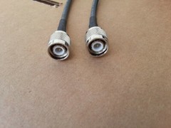 US MADE RG-58 TNC Male to TNC Male Coaxial Cable 50 Ohms lot