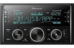 Pioneer MVH-S622BS Double Din Digital Media Receiver w/ Alexa Voice & Bluetooth