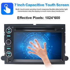 For Ford F250 F350 2006-2014 Apple CarPlay GPS Car Stereo Radio CD DVD Player