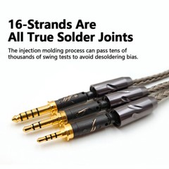 6N Occ Hifi Balanced Headphone Cable For FOCAL Utopia & Utopia 2022 New Version