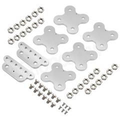 For Yinlong LTO Buss Bars 6S2P 70AH 80AH 90AH Dual Bank Bus Bars Set Aluminum US