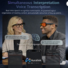4k Smart AI Glasses for Men, Women, 8 MP Camera, Open-Ear Speakers, 1080p HD