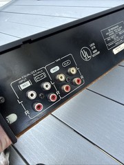 Vintage PIONEER SG-550 GRAPHIC EQUALIZER Japan Powers On