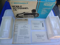 MOTOROLA MODEL 4022A CB RADIO – Complete ORIGINAL Package – Original Box