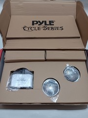 Pyle PLMCA60 300W Motorcycle/ATV Waterproof Speaker & Amp Audio Kit AUX In