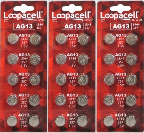 30 LR44 AG13 357 357A A76 303 L1154 1.5 Volt Alkaline Batteries Ships From USA