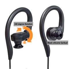 3.5mm Wired Single Earpiece for Listening Only, Tactical Earbud, Law Enforcem…