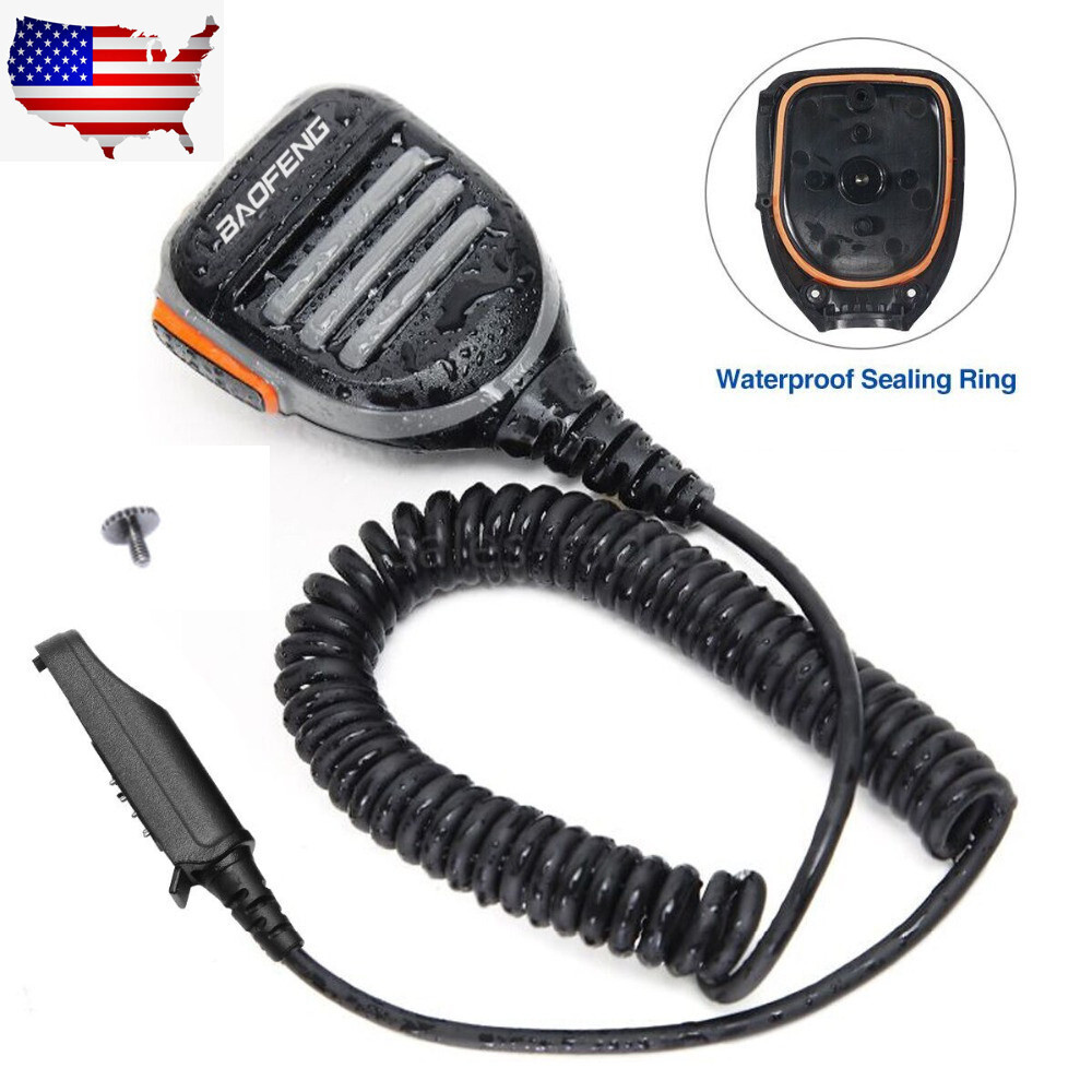 Waterproof Speaker Microphone For Baofeng UV-9R PLUS UV-9G UV-9R PRO Radios MIC