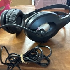 Ativa Wired Headset with Adjustable Microphone Black Over-Ear 5345725