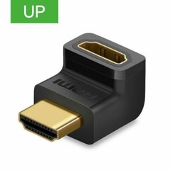 4K HDMI Adapter 90 degree Right Angle Male to Female Type Port up Angled adaptor