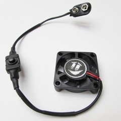 1.5″ COOLING FAN KIT for Airsoft Mask Paintball Helmet 9v volt battery powered