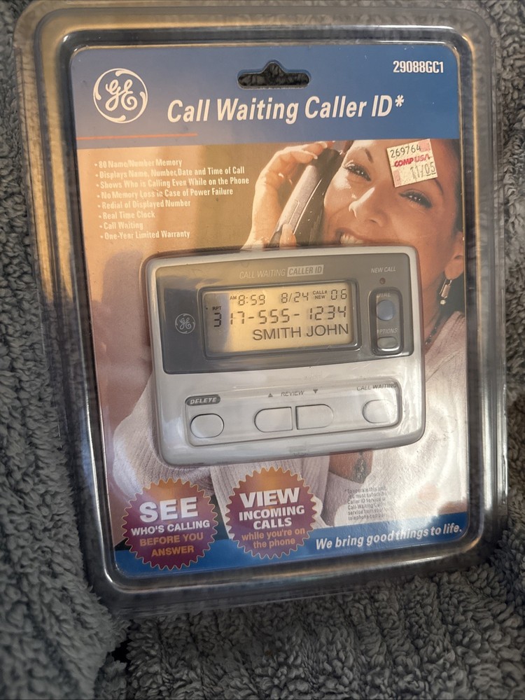 GE Call Waiting Caller ID 1998 Model # 269764 New In Package