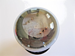 RCA JAN-CRC- 6SN7GT/VT-231 SMOKE GLASS VACUUM TUBE (1944) TV-7 TESTED NEW.