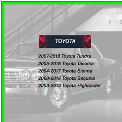 Keyless Entry Remote Fob Set for Toyota Tacoma Tundra Sienna Sequoia Highlander