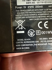 BOSE Wave Bluetooth Music Adapter (Model: 351474)