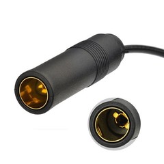 Bingfu Car Radio Antenna Extension Cable 50cm / 20 inch 20 / 50cm, Black