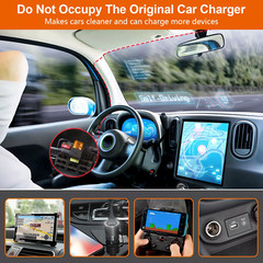 USB C Dash Cam Hardwire Kit For Fuse 12-24V to 5V/2A Type C Port Hard Wire Cable