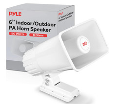 Weather Proof PA Speaker Horn CB Radio Indoor Outdoor Siren Game Call 50W 6 Inch