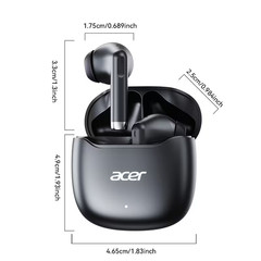 NEW ! ORIGINAL – ACER -TWS Headsets -Spatial Sound -ENC Noise Reduction