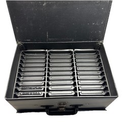 Vintage Audio Cassette Double-Sided Storage Case—60 Tapes USA—SHIPS IN 24 HOURS-