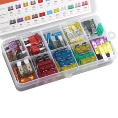168X Car Blade Fuse Assortment Assorted Kit Blade Set Auto Truck Automotive
