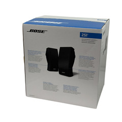 Bose 251 Environmental Speakers Premium Outdoor Pair Black Weather-Resistant New