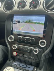 For 2015-2021 Ford Mustang Apple Carplay Radio Android 14 GPS NAVI WIFI W/CAM