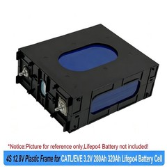 12V Battery Frame for 3.2V CATL EVE 280Ah 320Ah 360Ah Lifepo4 Cells ABS Holder