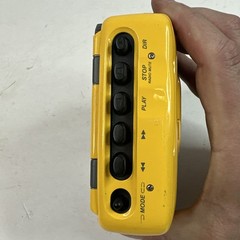 Sony Sports Walkman WM-SXF39 FM AM Radio Cassette Player Tested/Works Yellow