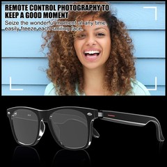 New Touch Smart Camera Glasses With Mic 4K HD Waterproof Bluetooth 5.0 USB Photo