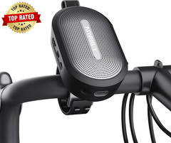 Portable Mini Bike Bluetooth Speaker,Ip67 Waterproof Wireless with Adjustable St