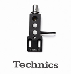 Technics 1200 1210 MK2 Turntable Headshell + gold wires , + screws SFPCC31001K1
