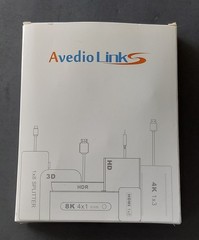 Avedio Links HDMI Splitter 1 In 2 Out 4K 60Hz HDCP 2.2 Screen Mirroring