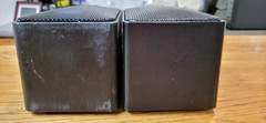 Realistic Radio Shack Minimus 7 40-2030C speakers black pair sounds excellent