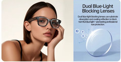 4k Smart AI Glasses for Men, Women, 8 MP Camera, Open-Ear Speakers, 1080p HD