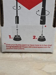 Stubby Jr Antenna | 2 inches | Short Antenna Replacement | Made in The USA