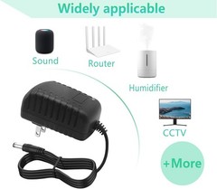 12V 1.5A Power Supply 18W AC Adapter 100-240V AC to DC Converter 12 Volt 1.5 Amp