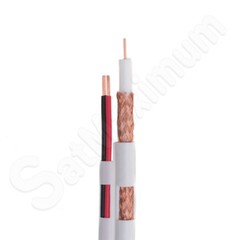RG59 Coaxial Cable Siamese 20AWG+ 18/2 Power BULK Wire for CCTV Security Camera