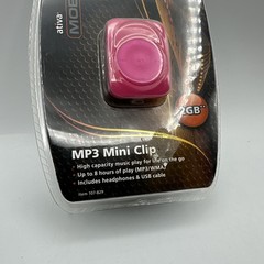 Ativa Mp3 Mobil It Mini Clip 2GB Music Player Pink