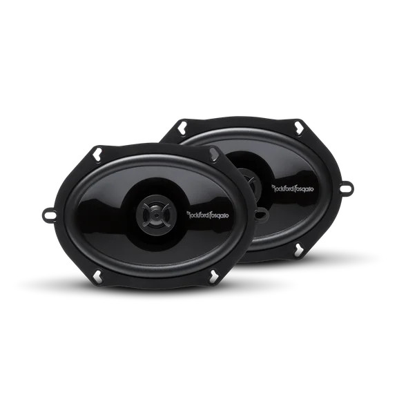 Rockford Fosgate P1572 Punch 5×7″ 60W RMS 2-Way Coaxial Car Audio Speakers