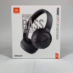 JBL Tune 510BT Wireless Over-Ear Bluetooth Headphones Black TUNE510BTP