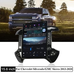 15.6″ Car Stereo Android Radio 8+128GB For 13-20 Chevrolet Silverado Gmc Sierra