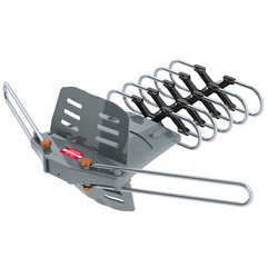 HDTV Outdoor Amplified Digital Antenna 360 Rotor HD TV UHF VHF FM 150Mile+Stand