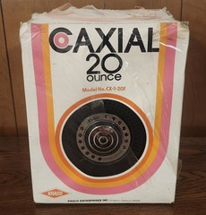 Rare New Kraco Coaxial 20oz Speakers 5 1/4 Round Cx-1-20F 1970’s 2 Speaker Set