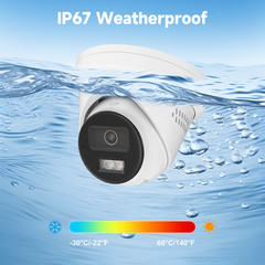 Anpviz 8MP 2-Way Audio PoE Camera Active Audio Alarm Security Camera Outdoor