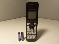 PANASONIC KX-TGFA72 Cordless Handset Phone DECT 6.0 w/ Batteries