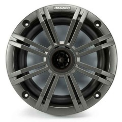 Kicker 6.5″ Charcoal Marine Speakers (QTY 2) 1 pair of OEM replacement speakers