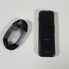 Tested 🔥 Philips DVT2050 Voice Tracer Audio Recorder With Charging Cable