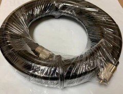 Sirio 18 FT Low Loss RG-213/U Cable with Mirror Mount bracket and 3/8 Stud